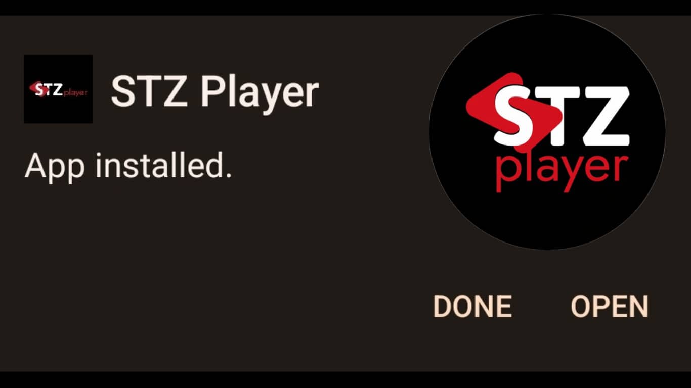 STZ PLAYER Installation Steps For Android Phone