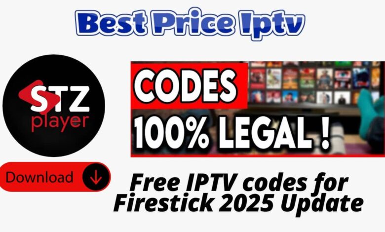 Free IPTV codes for Firestick 2025 Update