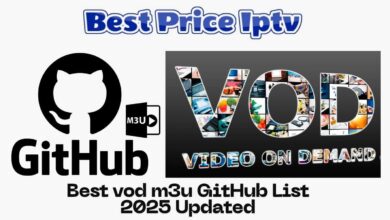 Best vod m3u GitHub List 2025 Updated