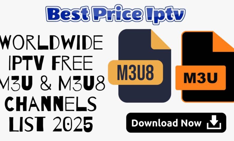 Worldwide IPTV Free M3u & M3u8 Channels List 2025