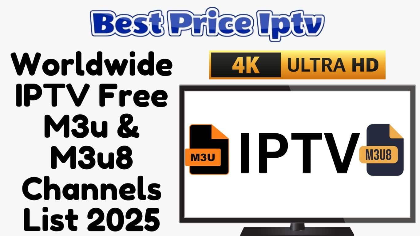 Legal Free IPTV M3u & M3u8 playlist HD Channels