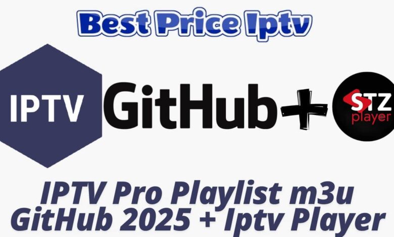 IPTV Pro Playlist m3u GitHub 2025 + Iptv Player