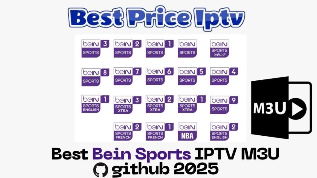 Best Bein Sports IPTV M3U github 2025