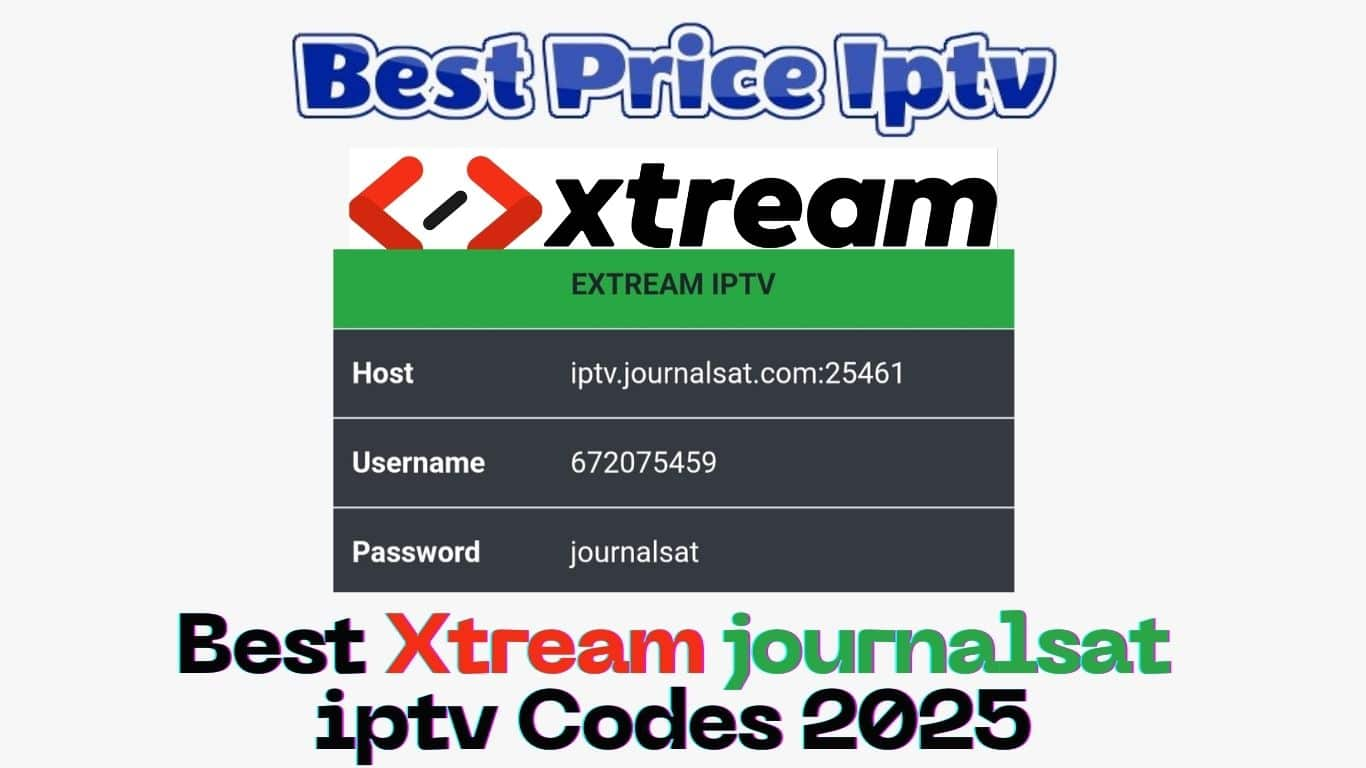 Xtream journalsat iptv codes free