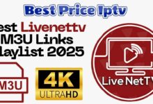 Best Livenettv M3U Links playlist 2025